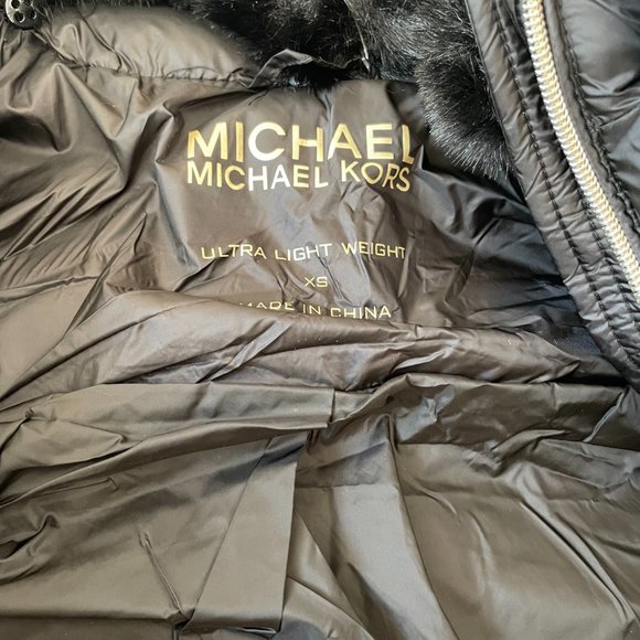 Faux Fur Longline Puffer Jacket  MICHAEL Michael Kors - Picture 4 of 6